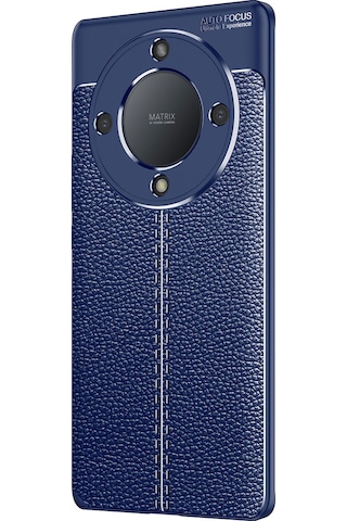 Huawei Honor X 9a Kılıf Hptk Niss Silikon Kapak - Siyah Siyah