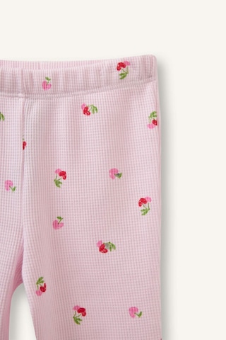 Defacto Meyve Baskılı Waffle Tayt Kız Bebek H3006a526sppn671 Pembe-pn671
