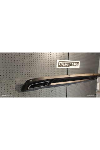 Superb Amg Diffizör İtal Mat Black Taiwan Garage453