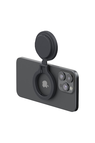 Shiftcam Snappocket Light Led Selfie Ring Işık, 4 Parlaklık Seviyesi, Dahili Batarya, Manyetik Telef Siyah