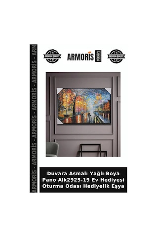 Duvara Asmalı Yağlı Boya Pano Alk2925-19 Ev Hediyesi Oturma Odası Hediyelik Eşya