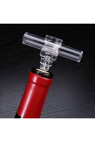 Şarap Tirbuşon Yaratıcı Küçük Hediye Şarap Seti Mutfak Aletleri Şeffaf Diğer