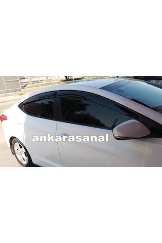 Hyundai Elantra Mügen Cam Rüzgarlığı 2011-2016 Arası 4 Lü Takım N11.35103