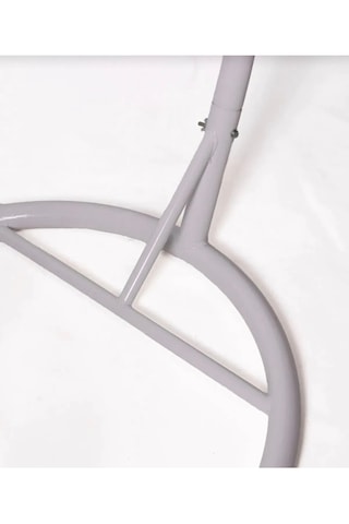 Damla Salıncak - Armut Salıncak Beyaz Beyaz Gri