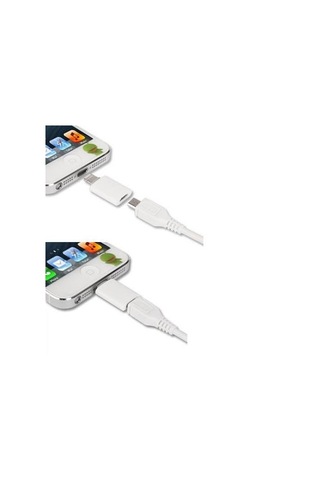 Tkz 2045 Micro Usb İphone Uyumlu Lightning Çevirici Dönüştürücü Adaptör
