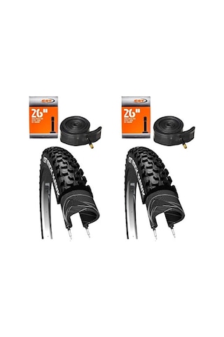 Cst Rock Hawk 26x2.25 Mtb Bisiklet Lastik Seti 2iç + 2dış