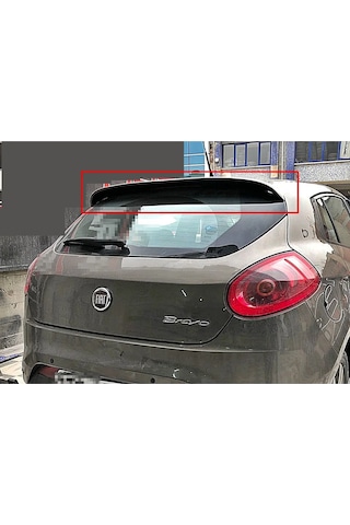 Fiat Bravo Bagaj Spoiler - 2008 - 2013 Fiberglas - Boyasız