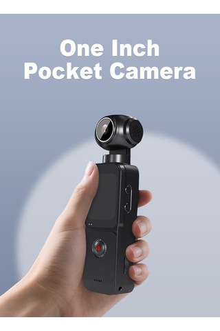 Çeşithane 5k Ultra Hd Video Kamera Anti-shake Stabilizasyonlu, 270 Döner Ekranlı Vlog & Seyahat K Siyah