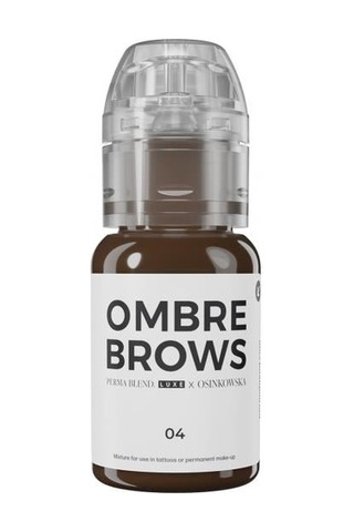 Perma Blend Luxe Paulina Osinkowska Ombre Brows No4 Kalıcı Makyaj Kaş Pigmenti 15ml Diğer