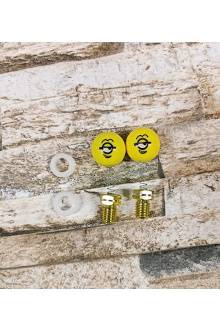 Motosiklet Ayna Süsleme 10mm Düz Diş Minyonlar
