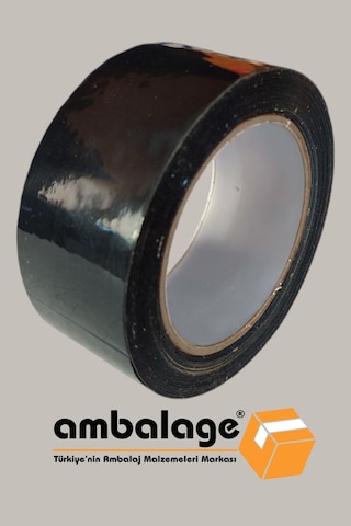 Siyah Koli Bandı 45mm X 100m Renkli Hotmelt Koli Bantı Koli Bant Renkli Bant 1adet Siyah 45 X 75 T
