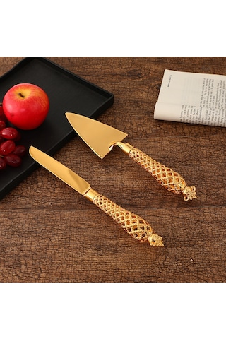 Teltree Pizza Ve Pasta İçin Dayanıklı Alaşımlı Bıçak Seti - Keskin Uç, Konforlu Kavrama, 29cm Uzunluk, Özel Davetler İçin Mükemmel Seçim Diğer