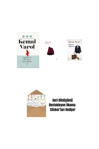 Aşklar, Hevesler, Ayrılıklar Üçlemesi Ciltli + Kin Divanı + Babamın Bağlaması + Okuma Sticker'ları