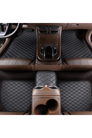 Liangmei Araba Paspaslar Pu Deri Su Geçirmez Evrensel 5 Adet Oto