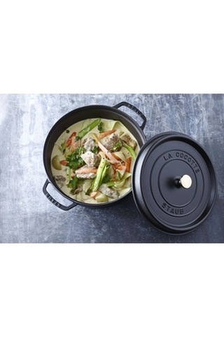 Staub 405002810 Döküm Tencere, 28 Cm, Sıyah