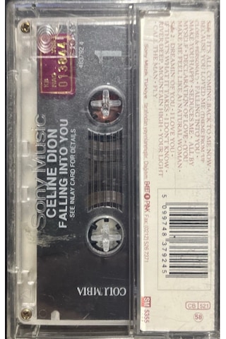 Plak Değildir Kaset Tir Kaset Celine Dion Falling Into You Kase