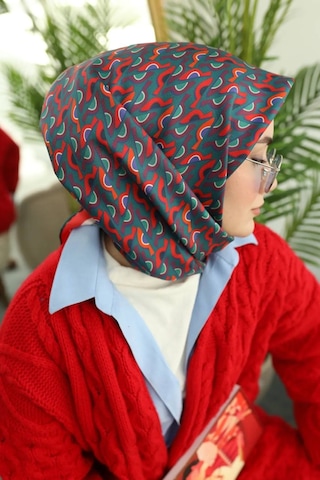 Twill Ipek Eşarp Petrol Yeşili, Kırmızı, Turuncu, Bordo, Saks...