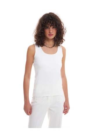 Quzu Ekru Kadın Bluz 60009 Ekru