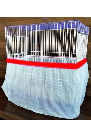 Bird Life Kuş Kafes Tülü 55 x 45 x 30 CM Kırmızı