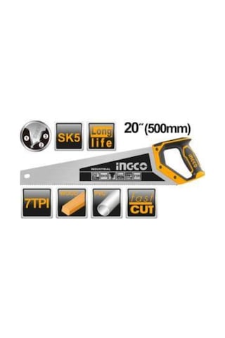 Ingco HHAS28500 Pala Testere 500 MM 20"