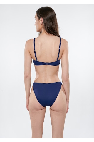 Mavi - Dokulu Lacivert Bikini Üstü 1910490-30717 Lacivert