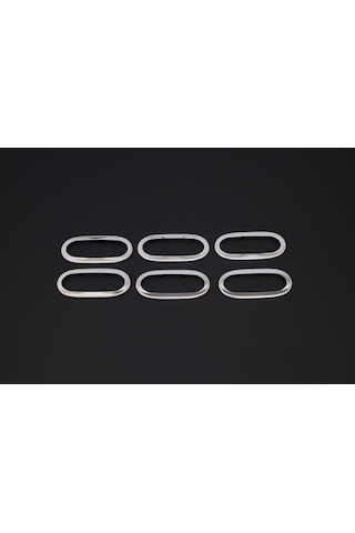 Mercedes Sprinter W906 Yan Reflektör Çerçevesi 6 Parça Krom Paslanmaz Çelik