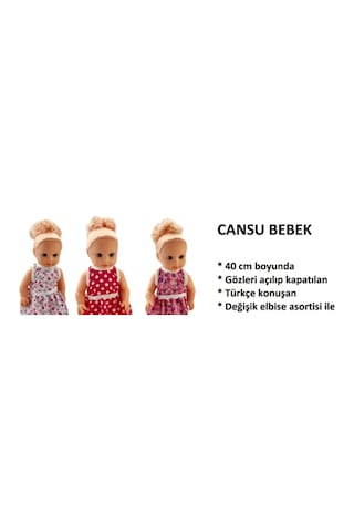 Cansu Et Bebek Sesli 40 Cm