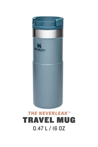 0.47l Classic Neverleak Travel Mug - Buz Mavisi 6939236382908 Mavi