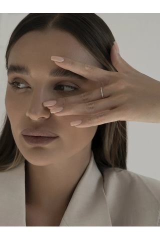 Sılverme Gümüş Örgü Yüzük 925 Ayar İnce 269786124 Gümüş