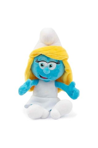 Gioc-hi Preziosi Lisanslı Şirin Köyünden Şirine Müzikli Sesli Yumuşak Malzemeli 25 Cm Oyuncak Peluş Çok Renkli