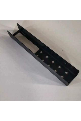 Loya Paslanmaz Metal Banyo Şampuan Raf Ünitesi Havlu Askılı Siyah Siyah