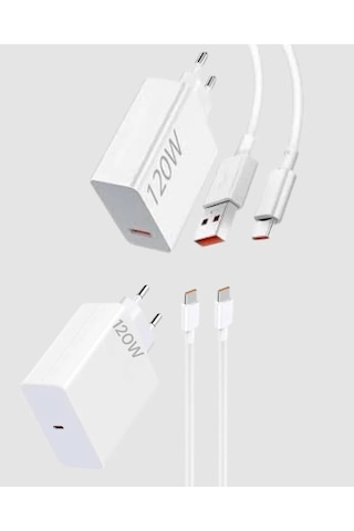 Hepsi Turbo 120w Hızlı Şarj Cihazı Type-c Kablolu Najmaddin Diğer
