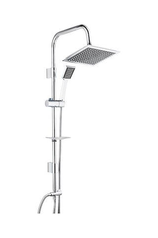 Tema 53260 Rain Quadro Pratik 1F Tepe Duş Seti Inox