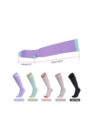 Youmex Spor Atlet Ayaklıkları: Yüksek Elastik, Nefes Alır, Ter Emici - Koşu, Dağcılık, Futbol İçin Unisex Çift Paket Açık Yeşil