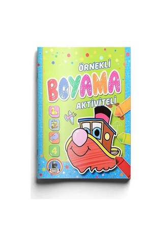 Aktiviteli Örnekli Boyama Kitabı 1 Adet