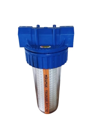 Miramak 10 İnç Su Filtresi 1 İnç Boru Çapı