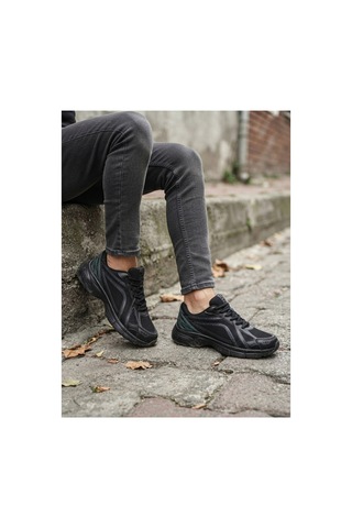 Fıero Mıen Unisex Rahat Günlük Sneaker Spor Yürüyüş Ayakkabı Siyah Siyah