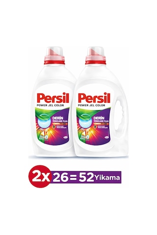 Persil Color Sıvı Çamaşır Deterjanı 52 Yıkama 2 x 1690 ML