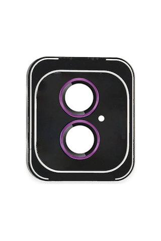 Mey İthalat Apple Uyumlu iPhone 16 Pvd Metal Kamera Lens - Pembe