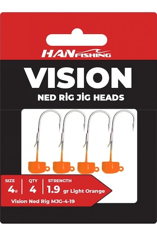 Vision Ned Rig Light Orange Lomj-4-1,9 Gr