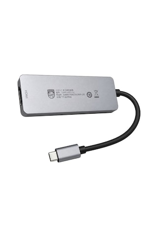 Swr1607g/93 Type-c 4 Ü 1 Arada Çok Fonksiyonlu Dönüştürücü Hub