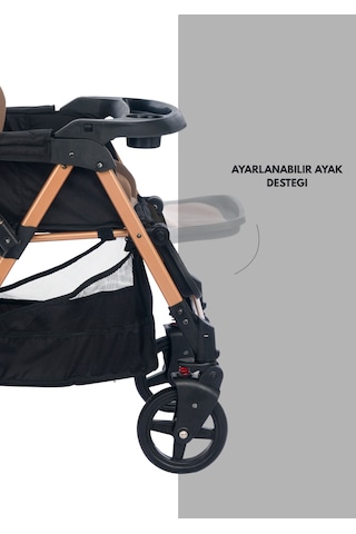 Joell Trendy Çift Yönlü Travel Sistem Bebek Arabası