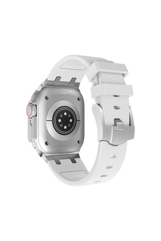 Watch Ultra 49mm Uyumlu Krd-89 Uyumlu Frm Kordon Lacivert
