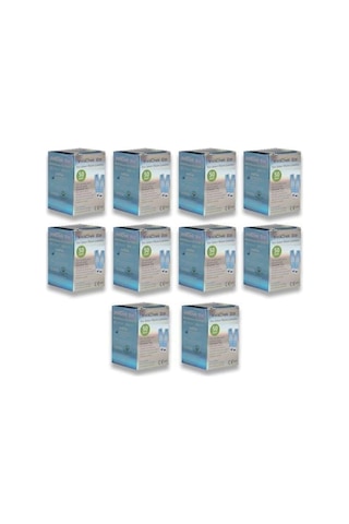 Vivachek Eco Şeker Ölçüm Stribi 10 x 50'li