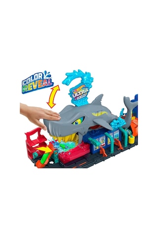 Hot Wheels Muhteşem Köpek Balığı Araba Yıkama Htn82 Lisanslı Ürün