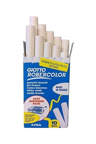 Giotto Robercolor Tebeşir Beyaz 10&apos Lu