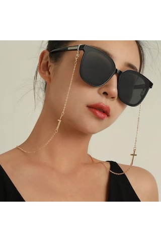 Vıd3 Gözlük Zinciri Şık Kordon 230003440 Altın Rengi