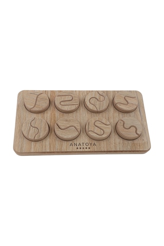 Ahşap Geometrik Puzzle - Anatoya