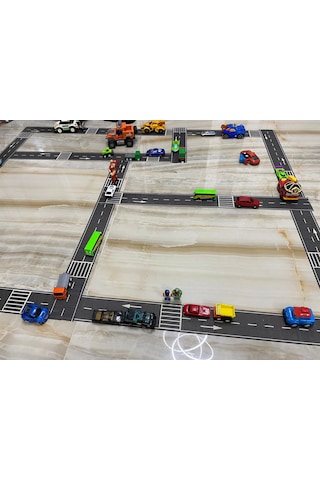 otobanT Eğitici ve Eğlenceli Yol Yapım Bandı - Çocuk Trafik Bantı