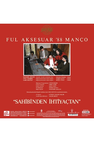 Barış Manço - Full Aksesuar 88 Sahibinden İhtiyaçtan Renkli Plak - Plak